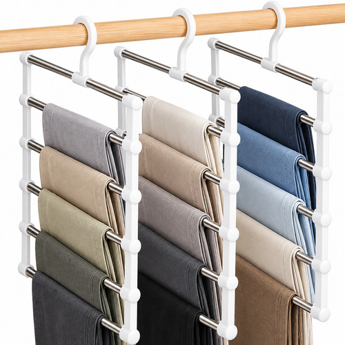 Tier pants hangers - hangers, space